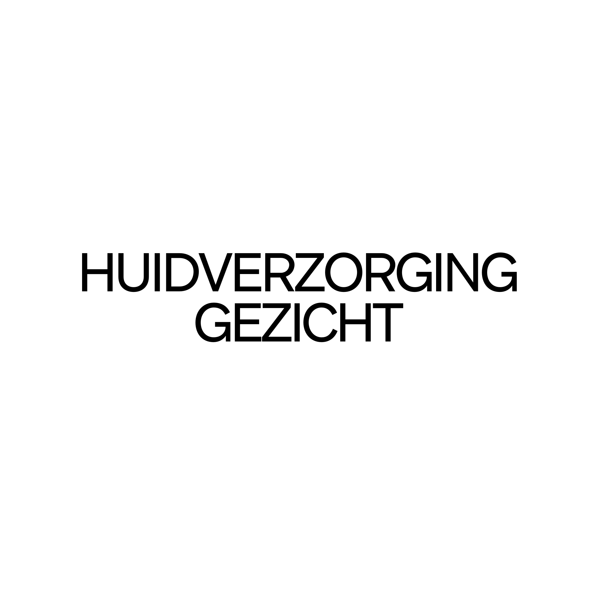 Huidverzorging - Gezicht