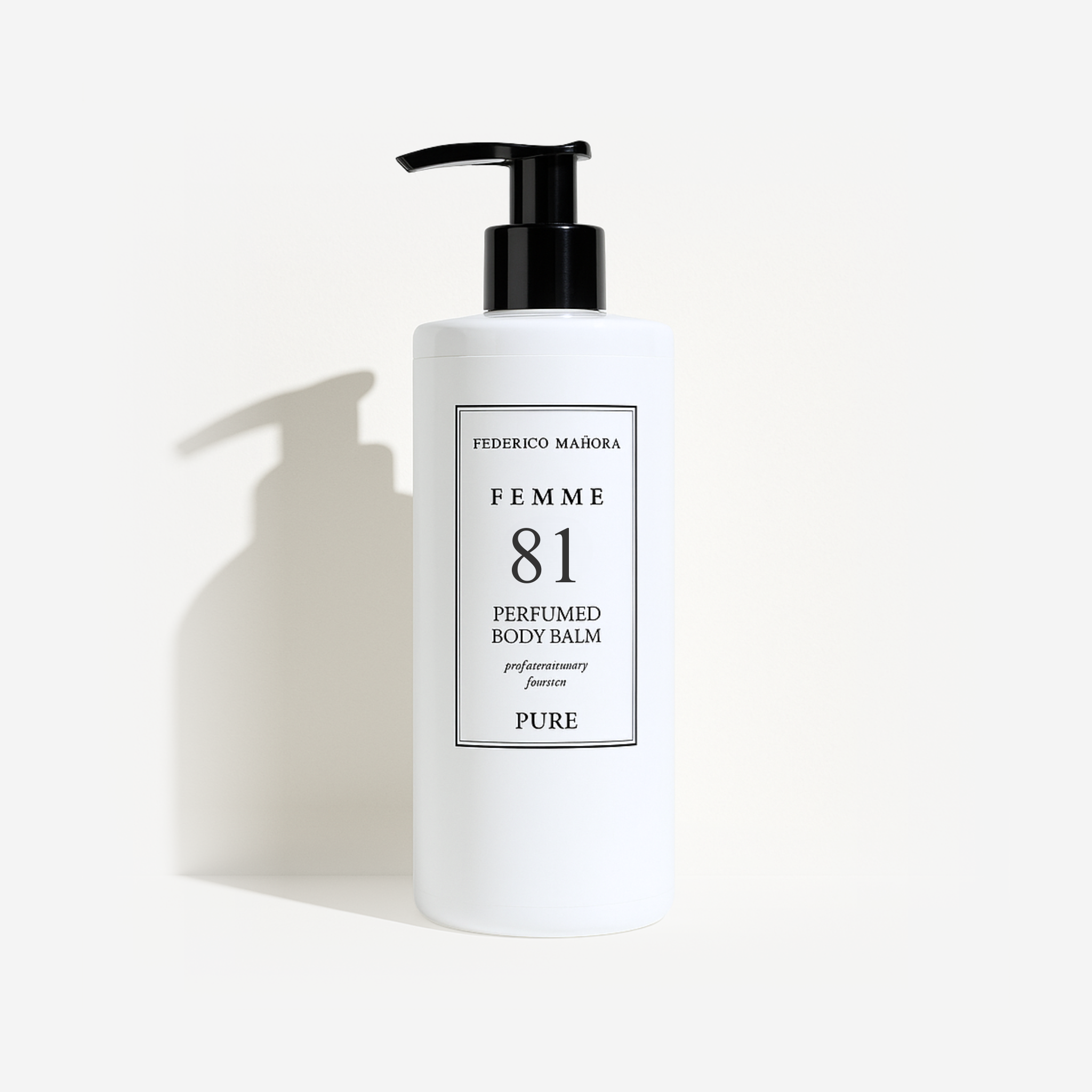 Perfumed body balm Pure 81