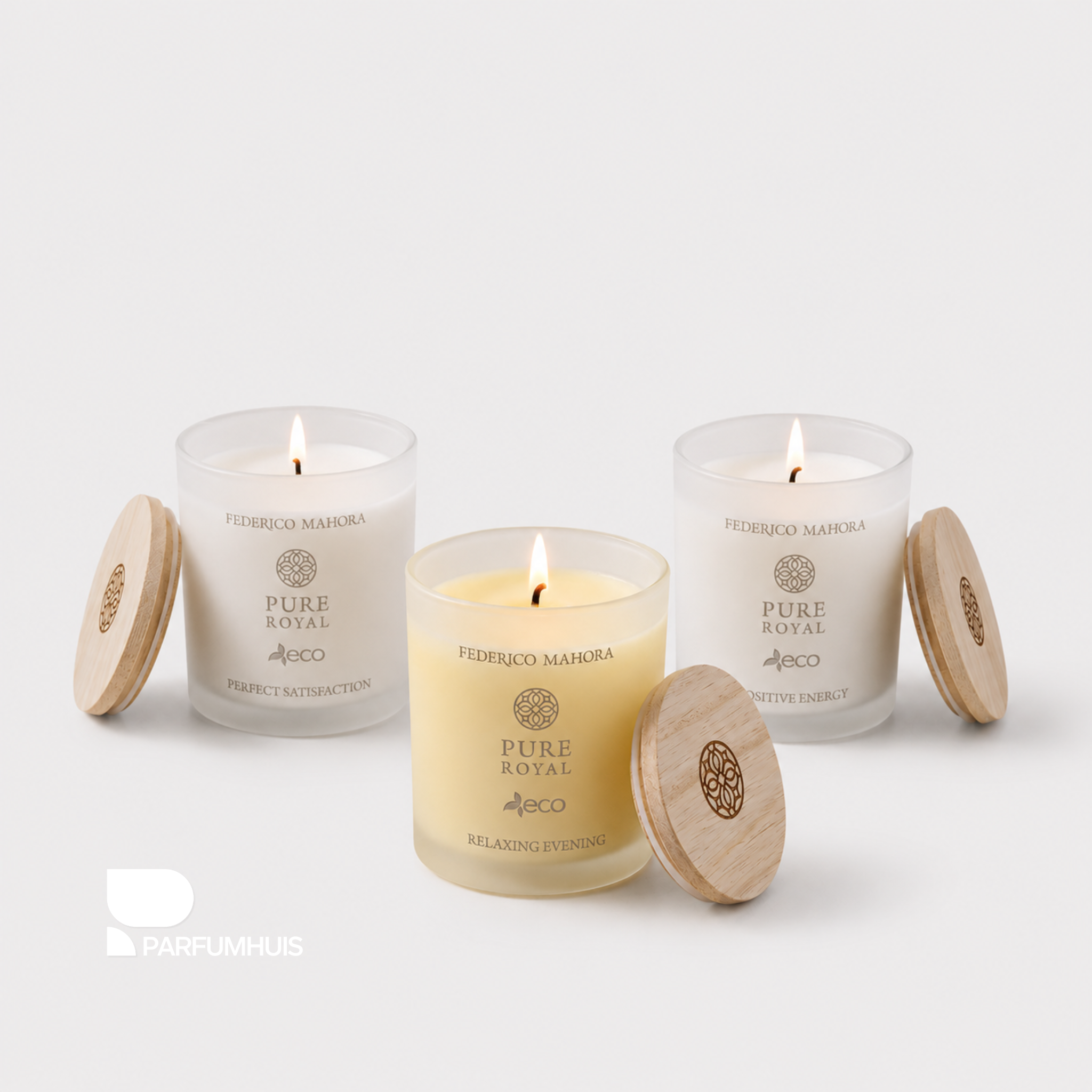 Eco Soy scented candle - Positive Energy
