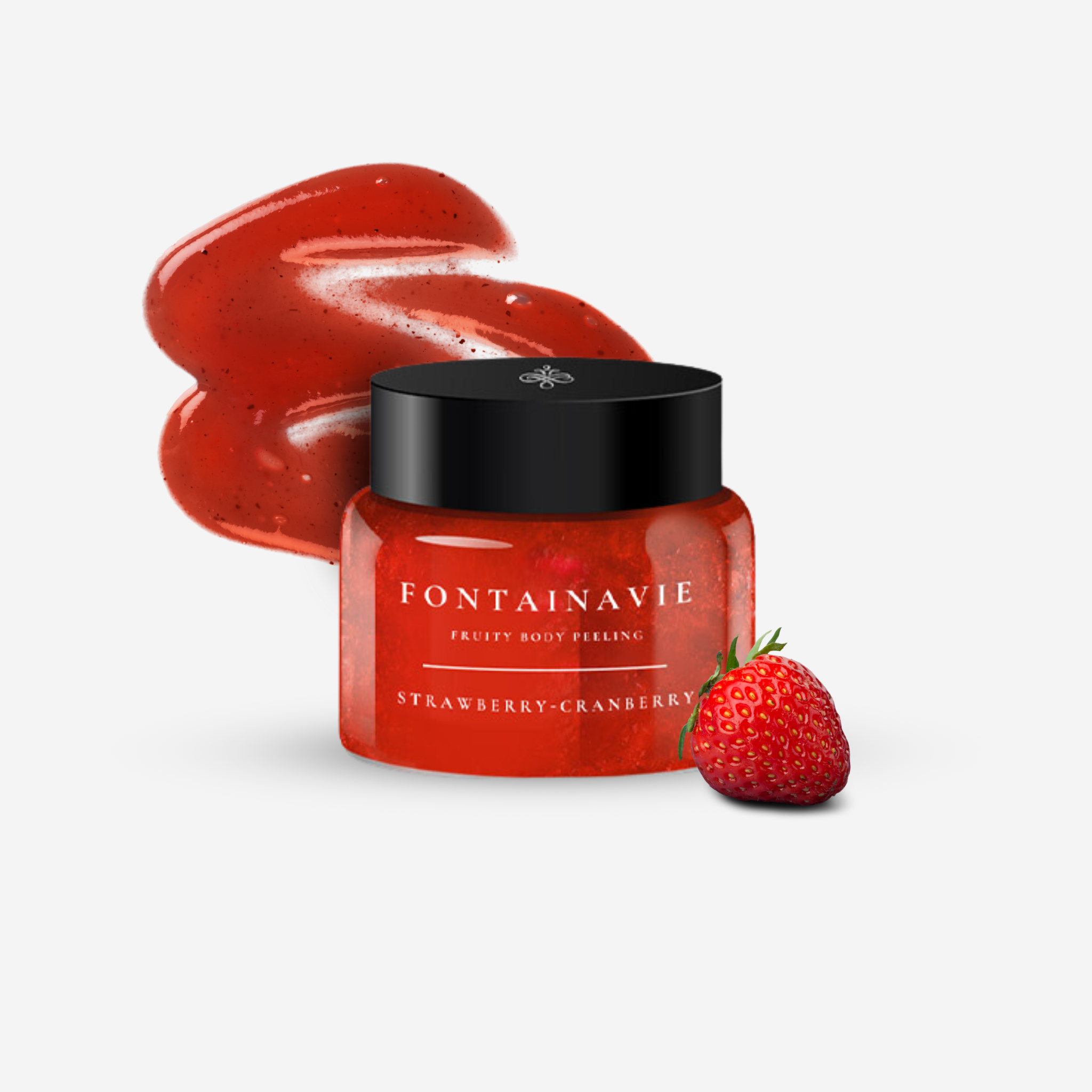 Fontainavie Fruity Body Peeling Strawberry