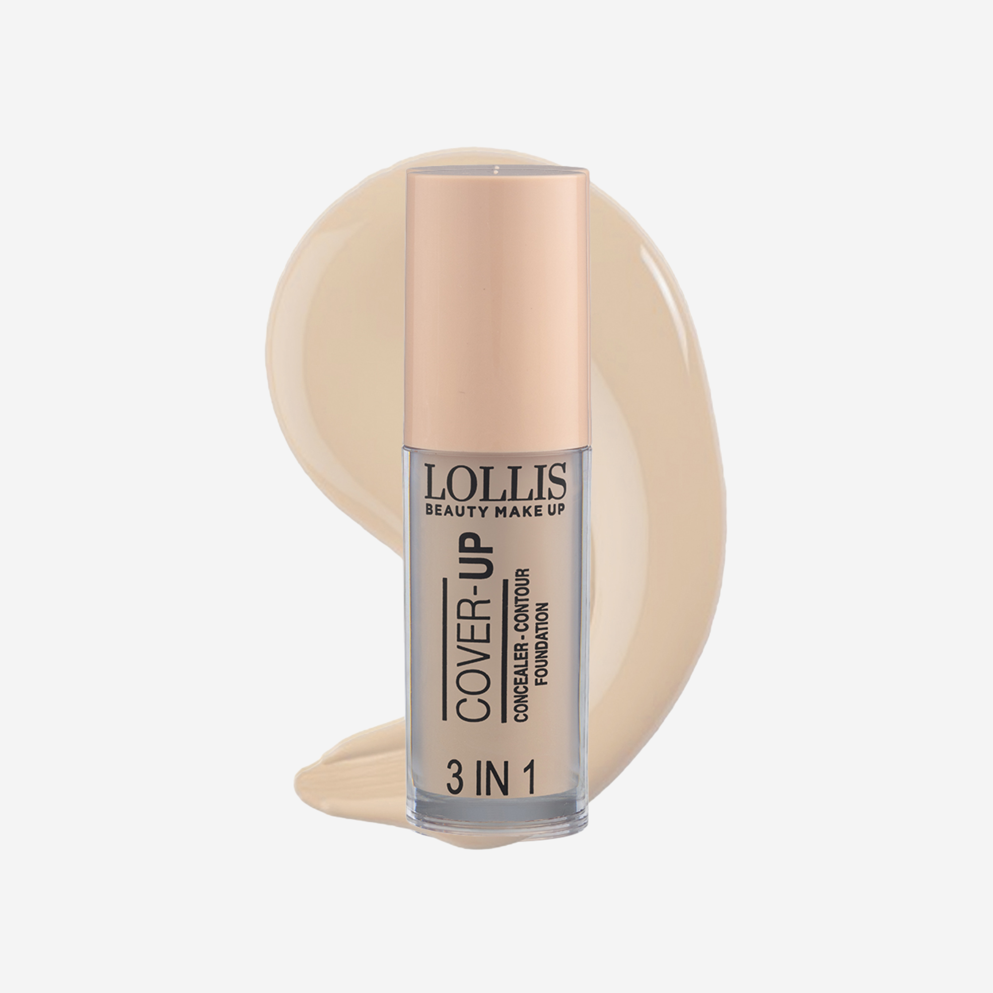 Lollis Cover-Up Concealer-Foundation 3 in 1