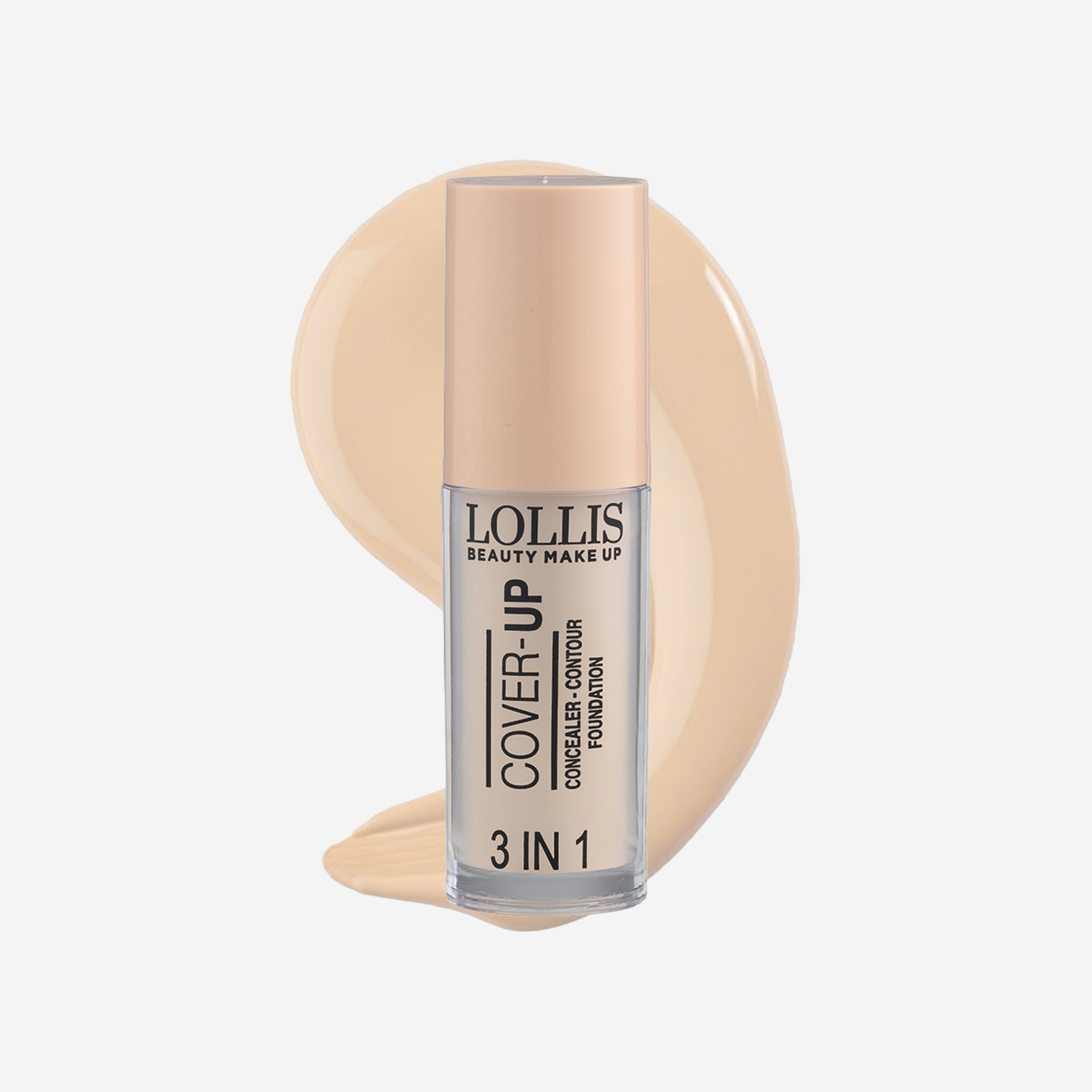 Lollis Cover-Up Concealer-Foundation 3 in 1