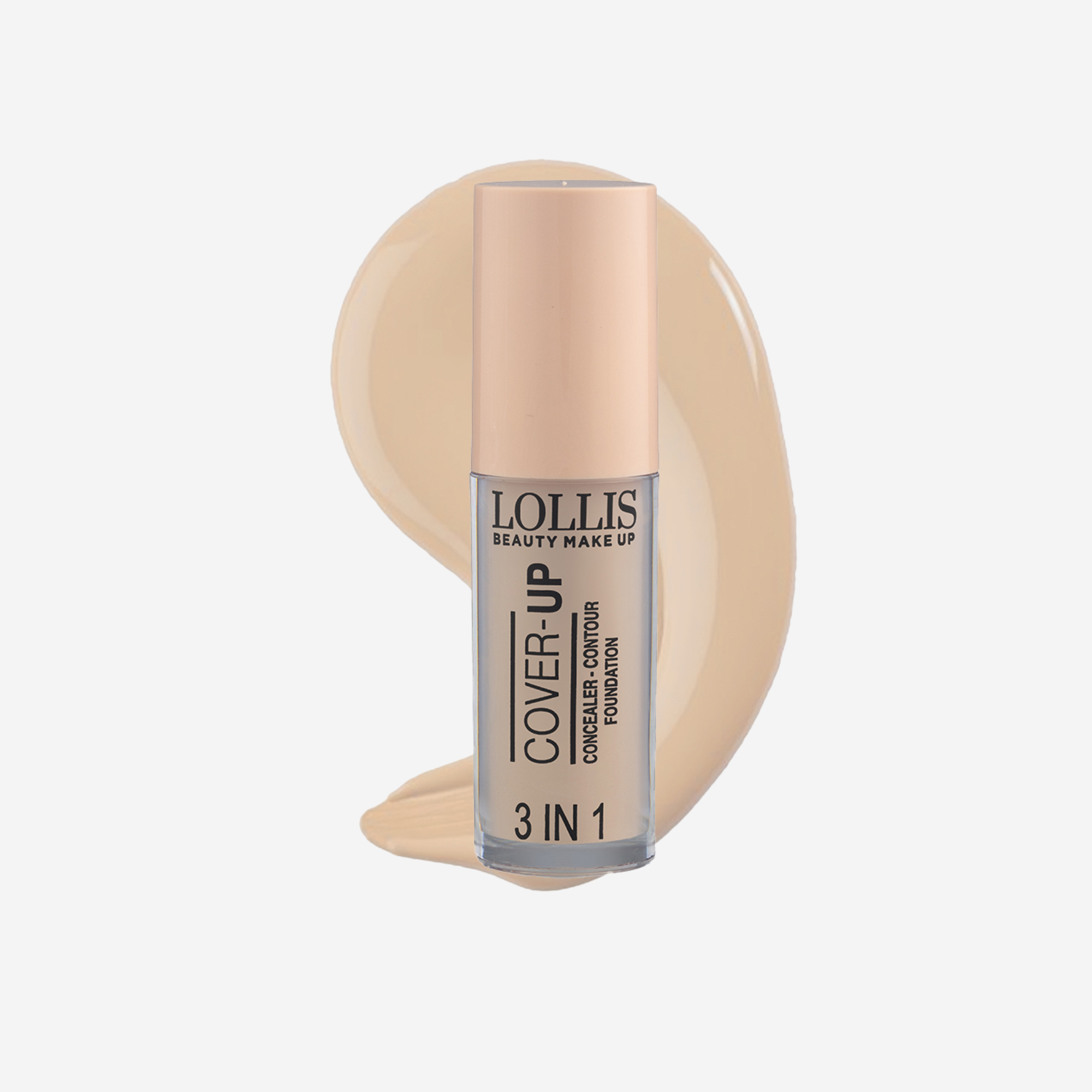 Lollis Cover-Up Concealer-Foundation 3 in 1