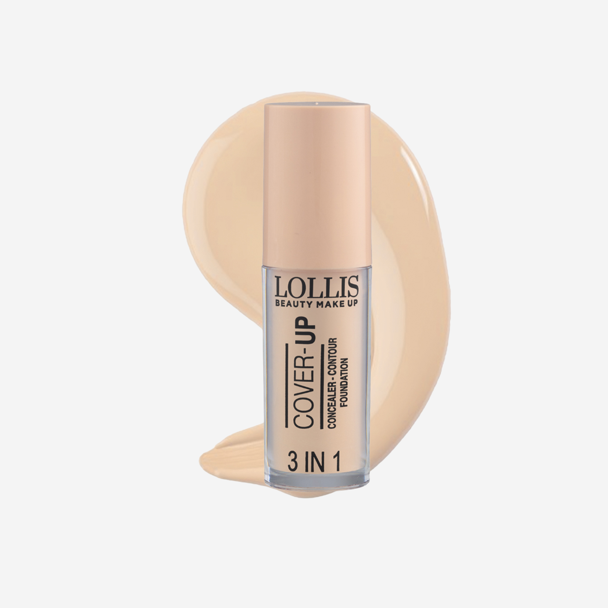 Lollis Cover-Up Concealer-Foundation 3 in 1