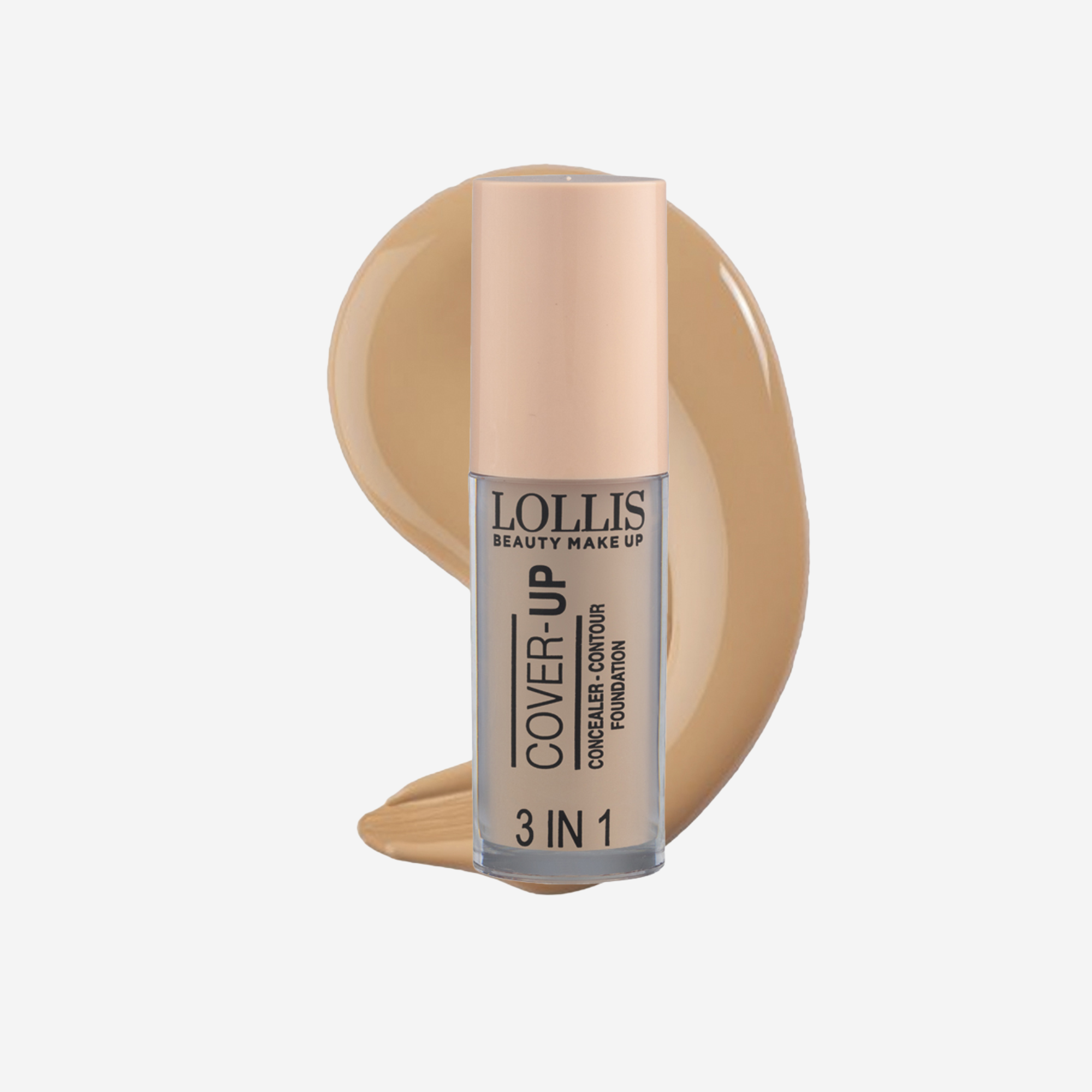 Lollis Cover-Up Concealer-Foundation 3 in 1